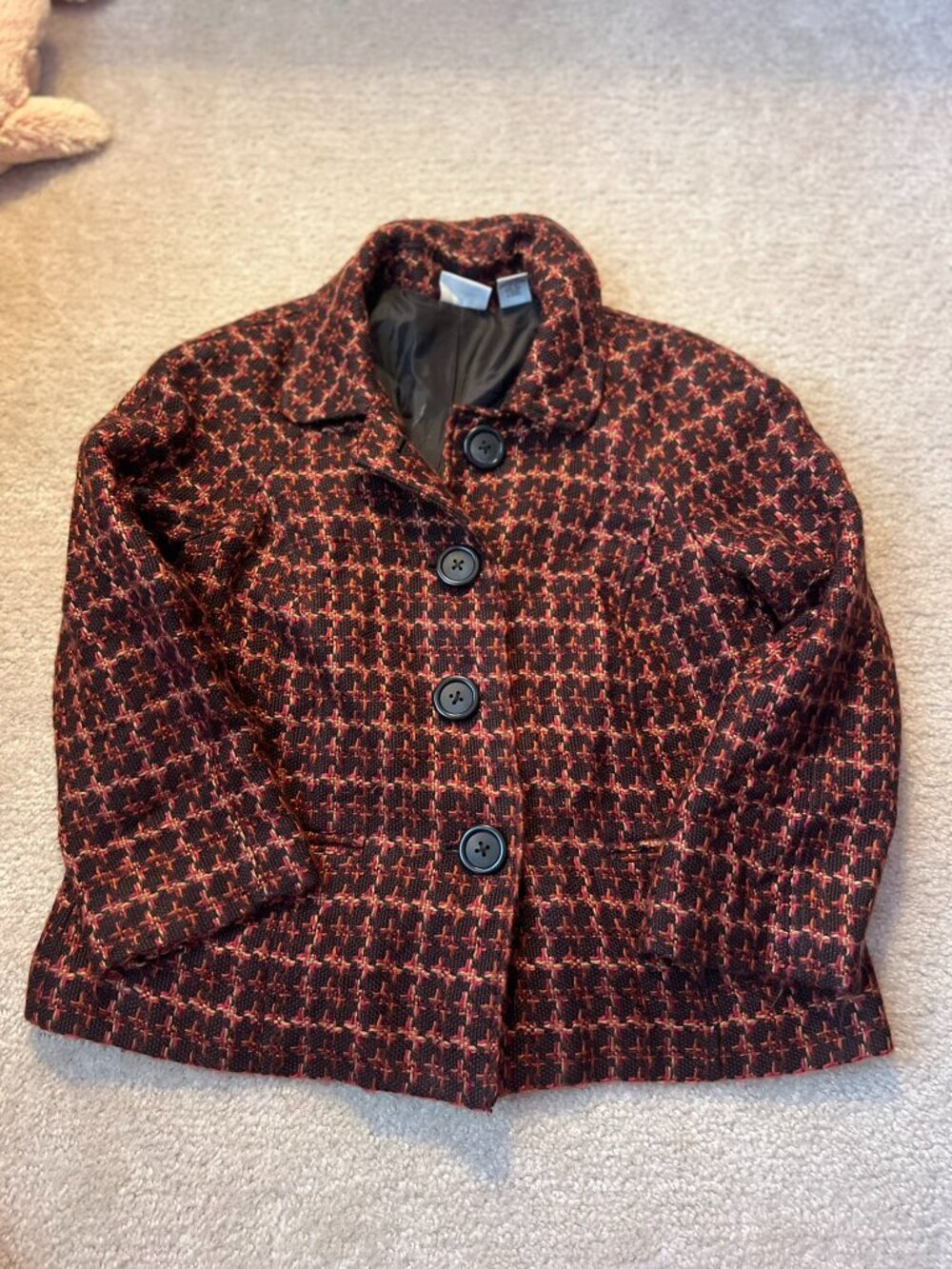 Kim Rogers Houndstooth Blazer